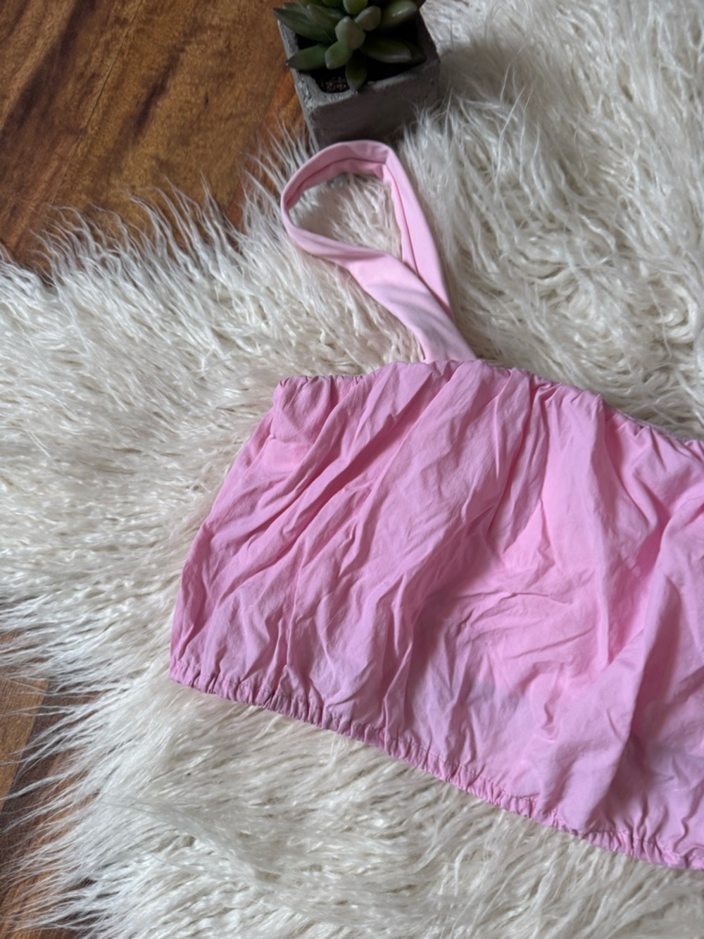 Daily Drills Bubble Bra Top Baby Pink - Picture 3 of 5
